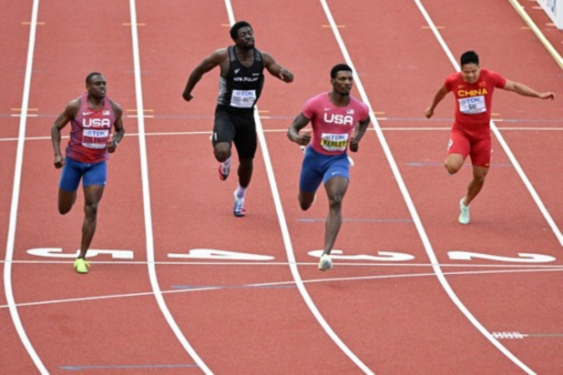 WK atletiek - Seville is de snelste in halve finales 100m, de Grasse uitgeschakeld