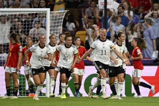 EK vrouwenvoetbal 2022 - Duitsland wint topper tegen Spanje en is groepswinnaar