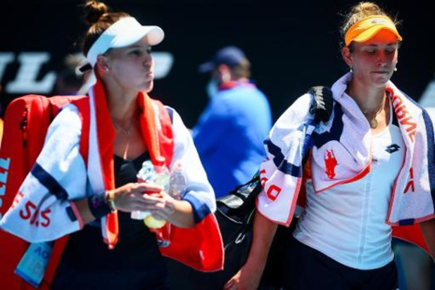 WTA Saint-Petersbourg - Mertens contrainte d'abandonner en double suite à la blessure de Kudermetova