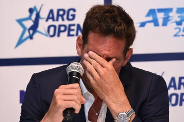 ATP Buenos Aires - Del Potro maakt zich geen illusies: "Het wordt meer een afscheid dan een terugkeer"