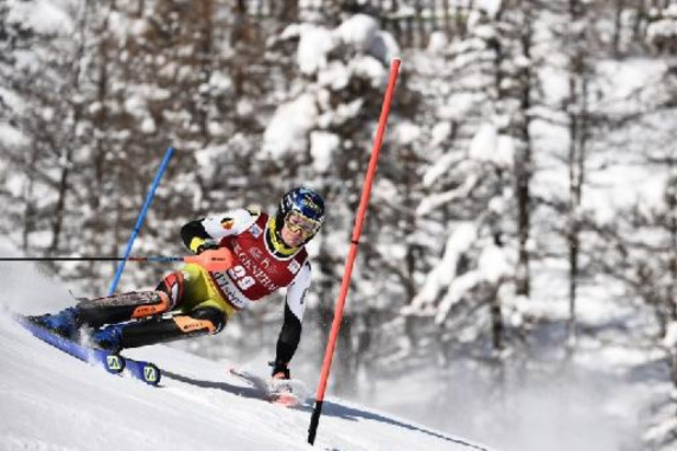 Armand Marchant qualifié pour la seconde manche du slalom de Val d'Isère