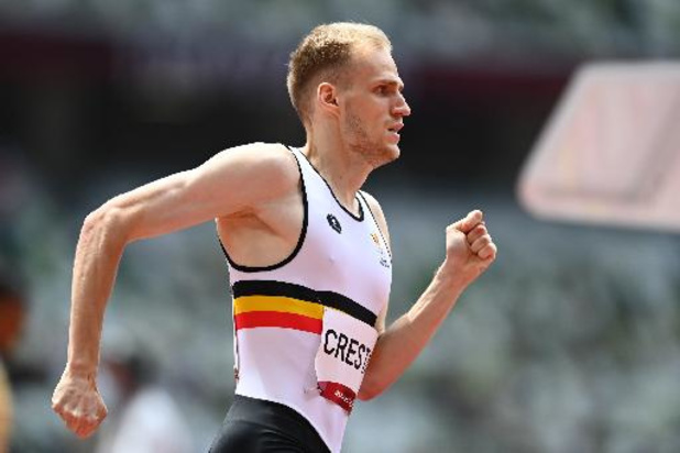 JO 2020 - Eliott Crestan en demi-finales du 800 m