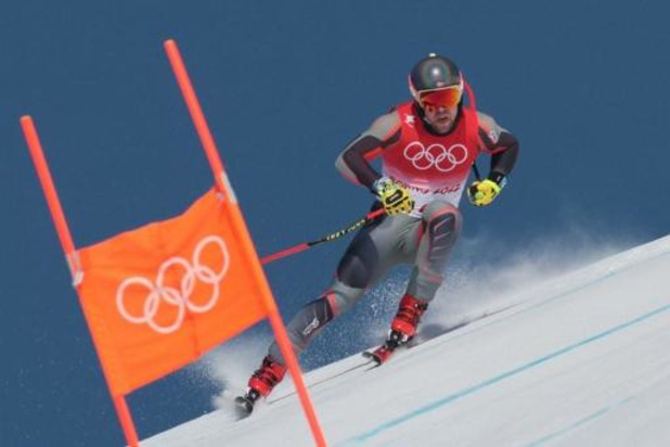OS 2022 - Noor Aleksander Aamodt Kilde heeft na afdaling de leiding in de combiné