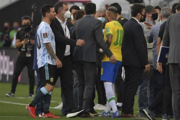 Brésil-Argentine va devoir être rejoué décide la FIFA