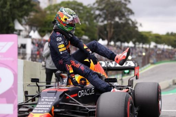 F1 - GP van Brazilië - Verstappen komt weg met geldboete voor overtreding