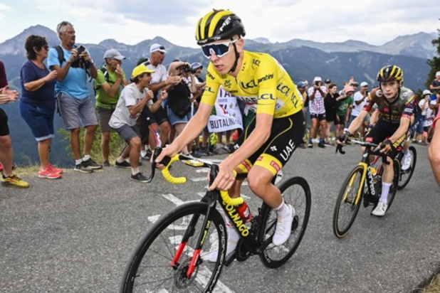Jonas Vingegaard s'offre l'étape au sommet du Granon et le maillot jaune