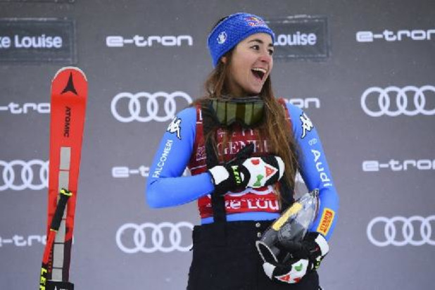 Coupe du monde de ski alpin - Un trois sur trois pour l'Italienne Sofia Goggia qui gagne aussi le Super-G de Lake Louise