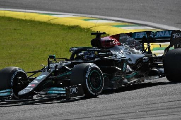 F1 - GP van Brazilië - Hamilton wint titanenduel met Verstappen op Interlagos