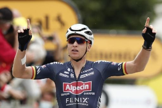 Tim Merlier s'adjuge la 3e étape du Tour de France et signe une première victoire belge