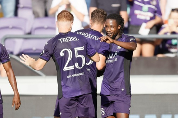 Jupiler Pro League - RSC Anderlecht opent seizoen met 2-0 zege tegen KV Oostende