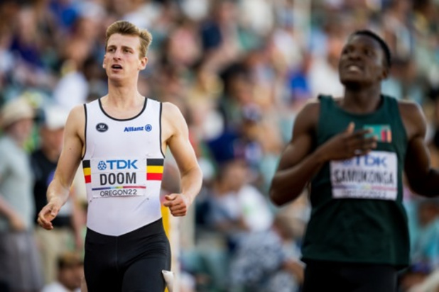 Mondiaux d'athlétisme - Doom : "Je ne peux qu'être content de cette 19e place mondiale"