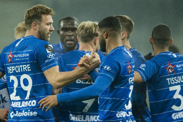 Jupiler Pro League - Gand bat Saint-Trond 2-1 et se retrouve 5e