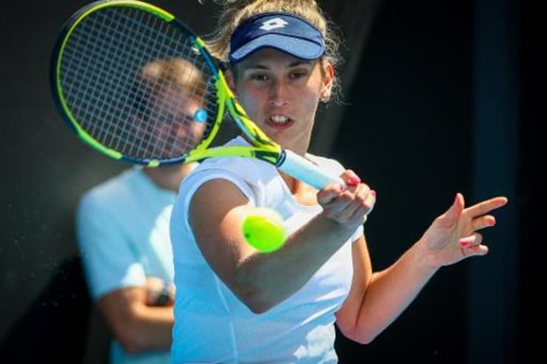 Australian Open - Elise Mertens plaatst zich voor tweede ronde
