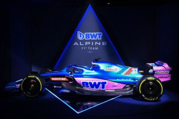 F1: Alpine a dévoilé sa monoplace pour 2022