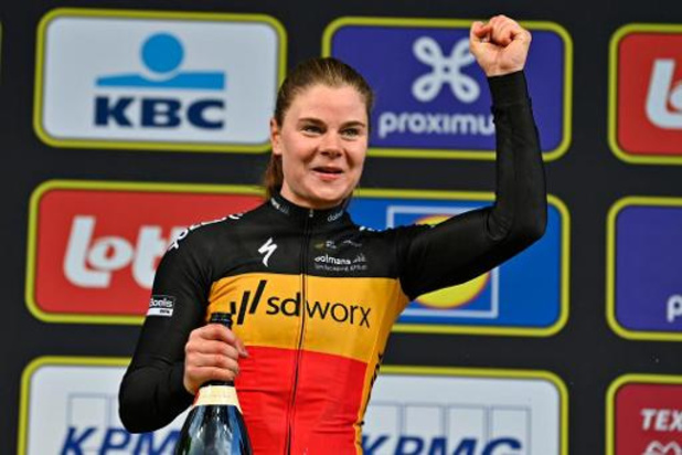 Ronde van Vlaanderen - Lotte Kopecky: "Dit is een zege van de hele ploeg"