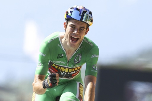 Tour de France - Van Aert 3e à Hautacam: "Un bon test pour savoir si je peux un jour viser le jaune"