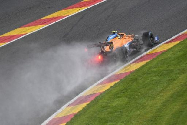 Kwalificaties op Spa-Francorchampsna stopgezet na crash Lando Norris