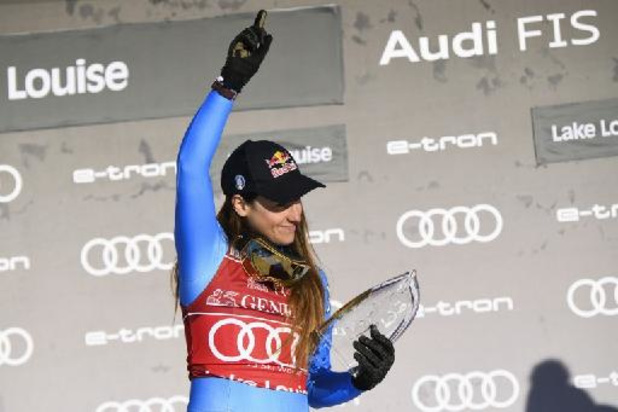 Coupe du monde de ski alpin - Nouvelle victoire de l'Italienne Goggia dans la 2e descente de Lake Louise