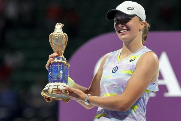 WTA Doha - Iga Swiatek domine outrageusement Anett Kontaveit et décroche un 4e titre