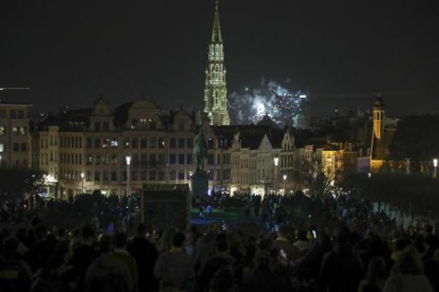 Près de 400 interventions policières à Bruxelles le soir du Nouvel An
