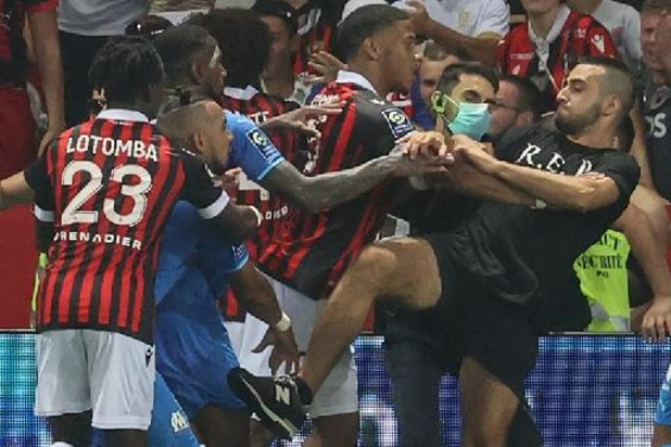 Ligue 1 - Nice flink gestraft voor ongeregeldheden bij duel met Marseille