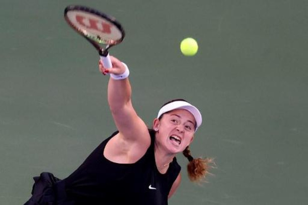 WTA Dubai - Jelena Ostapenko in finale te sterk voor Veronika Kudermetova