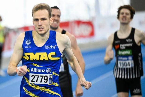 Championnats de Belgique d'athlétisme en salle - Record sur 800m pour Crestan : "Je rêve de la finale des mondiaux, mais ce sera difficile"