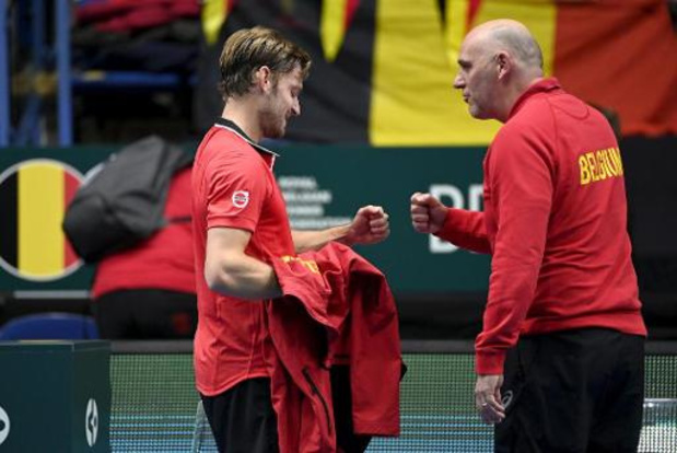 Davis Cup - Johan Van Herck is "vrij tevreden" na eerste dag, dubbelduo wordt zaterdag bekendgemaakt