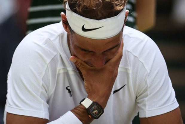 Rafaël Nadal, blessé, déclare forfait pour sa demi-finale à Wimbledon