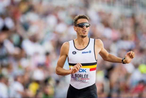 WK atletiek - Dylan Borlée is tevreden met toptijd: "Had hier vooraf met twee handen voor getekend"