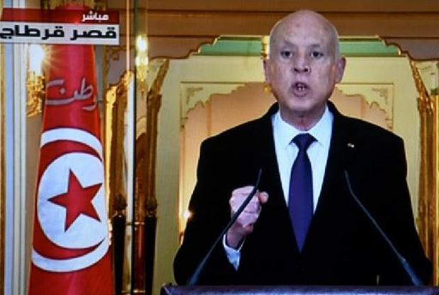 Tunisie: Saied prolonge le gel du Parlement, nouvelles élections dans un an