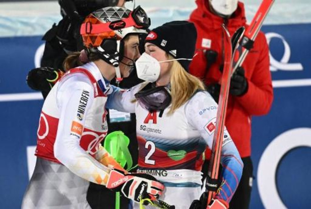 Coupe du monde de ski alpin - Mikaela Shiffrin gagne le slalom de Schladming, Petra Vhlova le petit globe