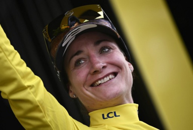 Tour de France Femmes: "Une bonne journée" pour Marianne Vos qui reste en jaune
