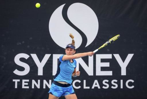 WTA Sydney - Elise Mertens haalt kwartfinales niet