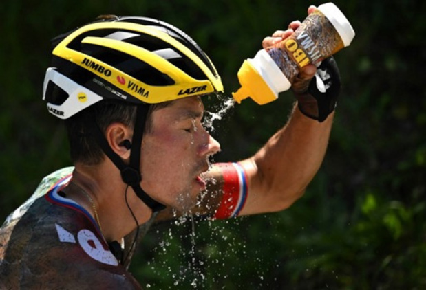 Blessé au dos, la participation de Primoz Roglic à la Vuelta reste incertaine