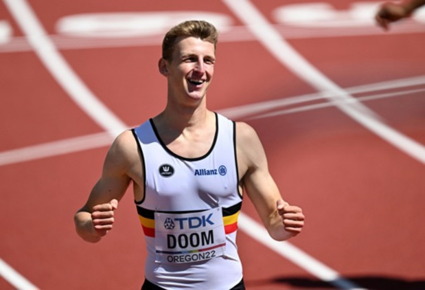 Mondiaux d'athlétisme - Alexander Doom neemt plaats in van Jonathan Sacoor voor finale 4x400 meter