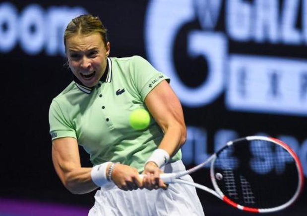 WTA Saint-Pétersbourg - Anett Kontaveit renverse Maria Sakkari en finale et s'offre le titre à Saint-Pétersbourg
