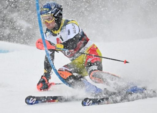 Armand Marchant, parti à la faute, ne verra pas la 2e manche du slalom de Kitzbühel