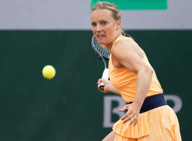 WTA Boedapest - Kimberley Zimmermann grijpt naast dubbelzege