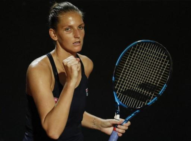 WTA Rome - Pliskova, qui a battu Mertens : "Elle a un super revers et joue très intelligemment"