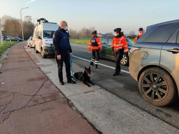 Vaste action de police en Flandre