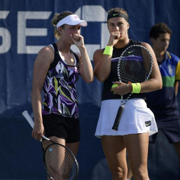 Elise Mertens et Aryna Sabalenka en demi-finales du double