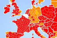 La France passe entièrement au rouge: les voyages fortement déconseillés (carte interactive)