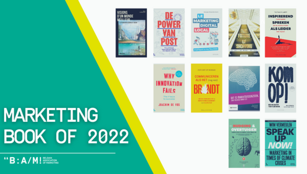 U kan stemmen voor het 'Marketing Book of the Year 2022'