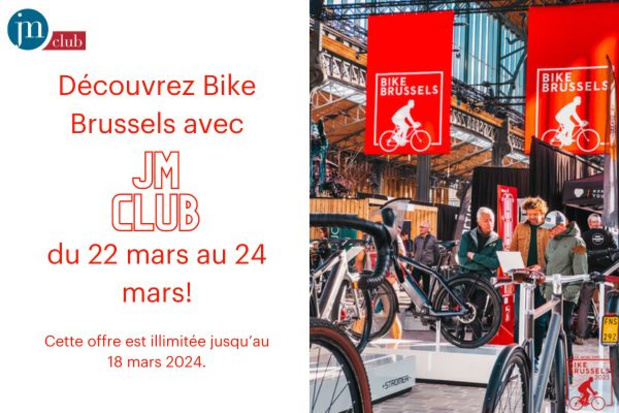 JM Club vous emmène à Bike Brussels !