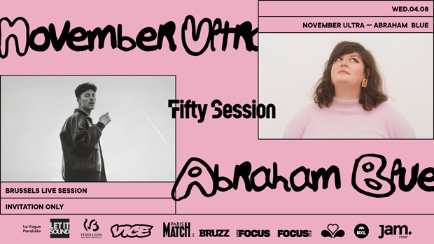 Win een duoticket voor de Fifty Summer Session: abrahamblue & November Ultra van woensdag 4/8!