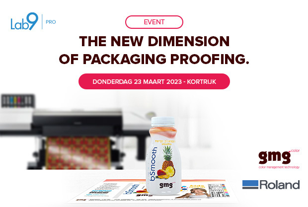 Uitnodiging  - The New Dimension of Packaging Proofing