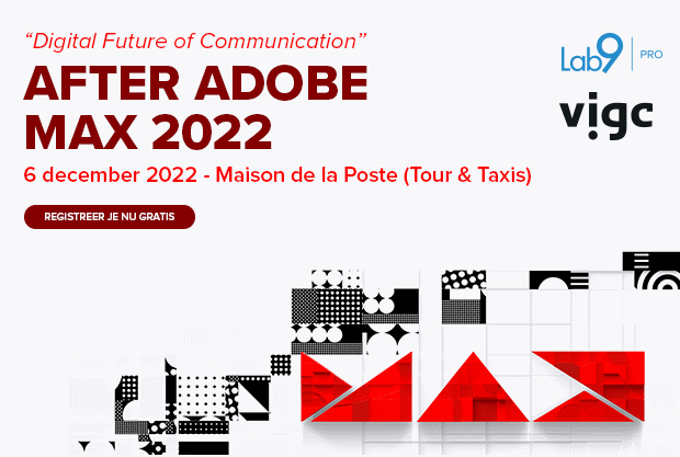 Registreer je nu voor After Adobe MAX 2022