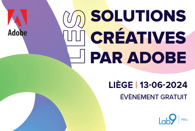 Invitation - Les Solution Créatives par Adobe - Liège