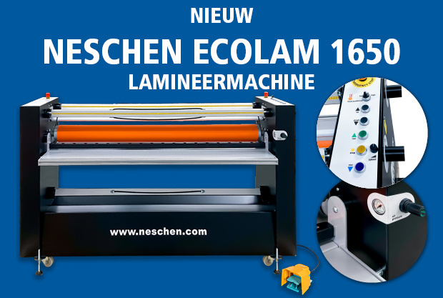 Nieuw bij FILMOLUX: Neschen EcoLam 1650 - lagere prijs, hoge kwaliteit!